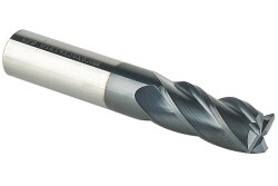 4 Ağızlı Karbür Freze 10 mm - 1