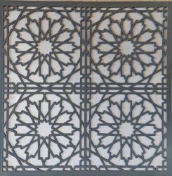 Asma Tavan Dekoratif Pvc Panel Selçuk Andezit 60x60 20 Adet - 1