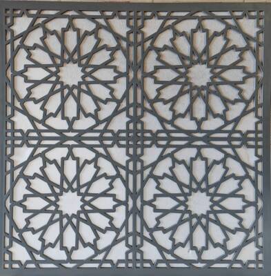 Asma Tavan Dekoratif Pvc Panel Selçuk Andezit 60x60 20 Adet - 1