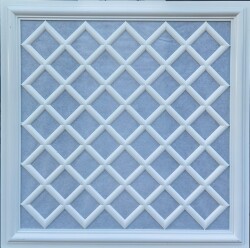 Asma Tavan Dekoratif Pvc Panel Sakarya Beyaz 60x60 20 Adet - 1