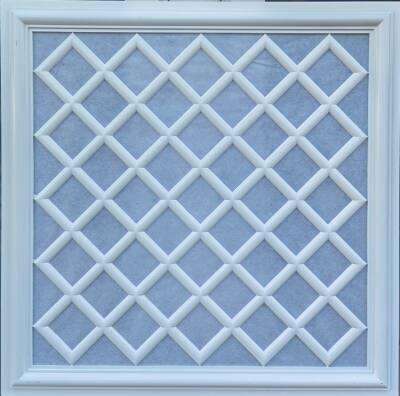 Asma Tavan Dekoratif Pvc Panel Sakarya Beyaz 60x60 20 Adet - 1