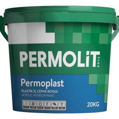 Permolit Permoplast Plastik İç Cephe Boyası 10 Kg - 1