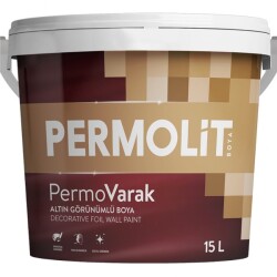 Permolit PermoVarak Altın Görünümlü Boya 0,75 Lt - 1