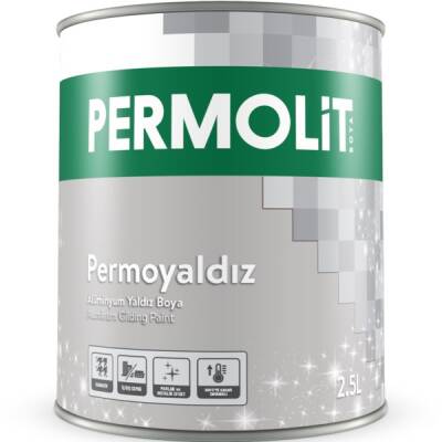 Permolit Permoyaldız Alüminyum Yaldız Boya 0,75 LT - 1