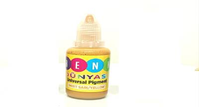 Üniversal Pigment Renklendirici Renk Tüpü Oksit Sarı 30 ml - 1